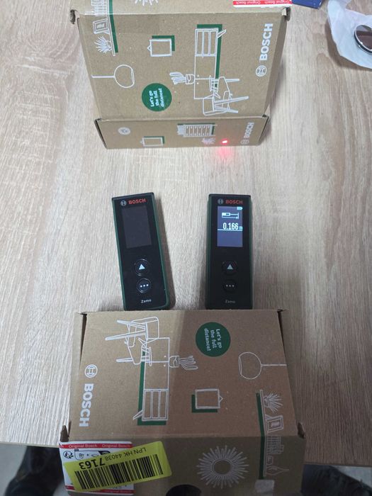 Telemetru BOSCH Zamo, distanta 25 m, verde