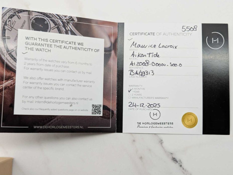 Часовник Maurice Lacroix - Aikon Tide