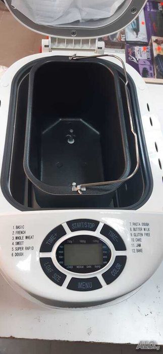 CROWN Хлебопекарна CBM-6562,-750/1000/1250гр. гр хляб, 12 програми