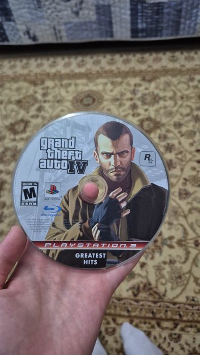 Диск GTA IV для PS3