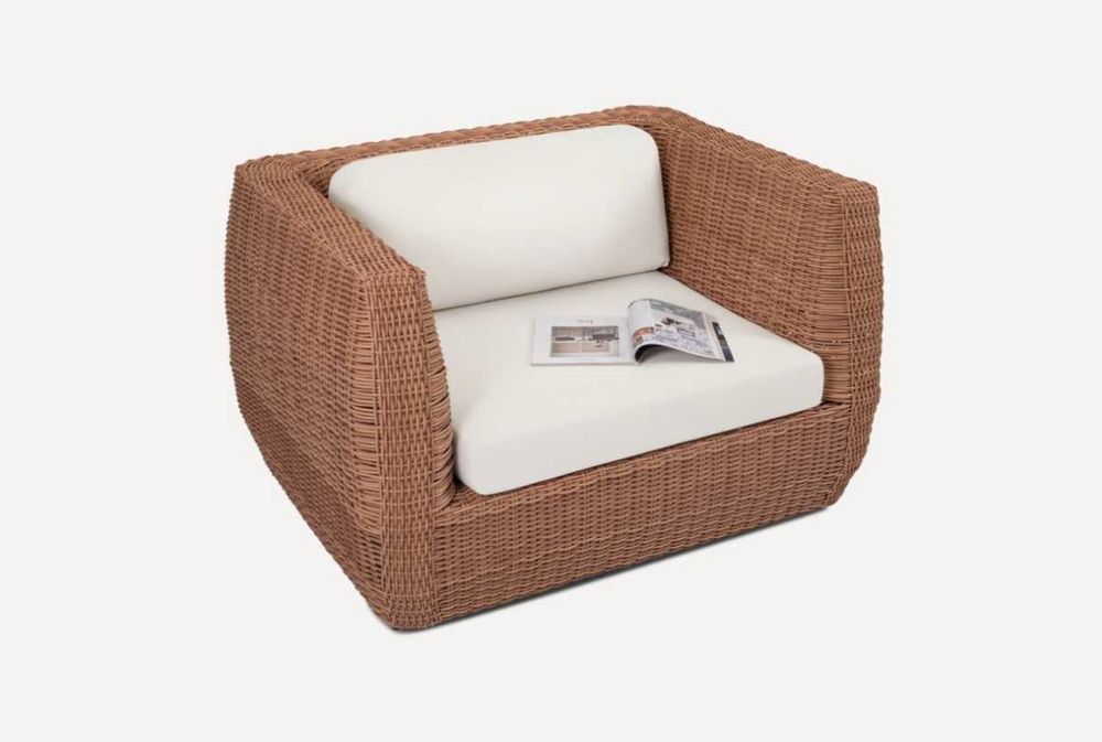 садовая мебелль диван кресло и пуф Ланкастер