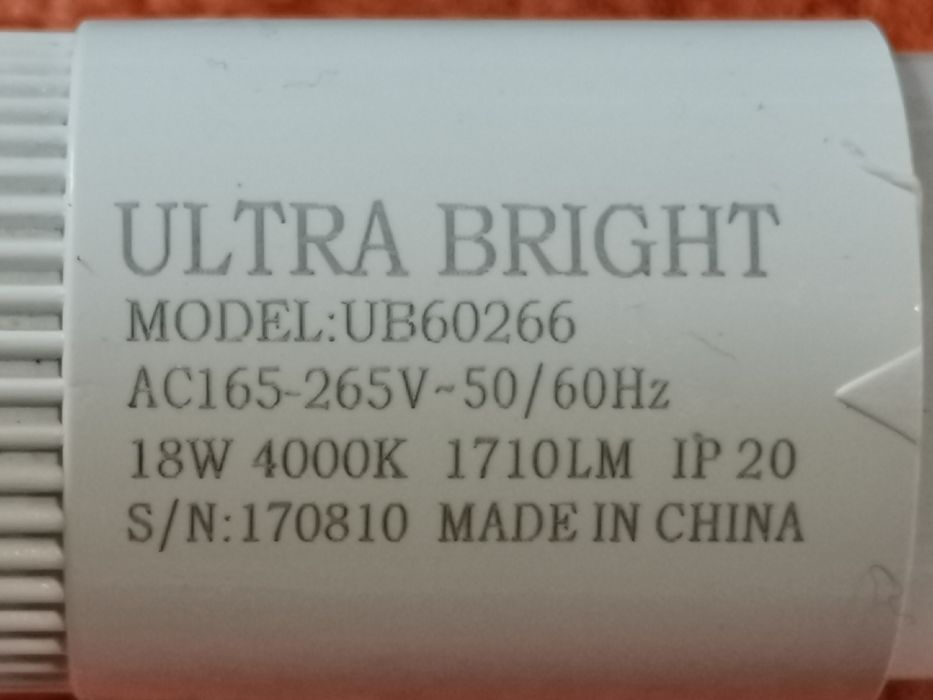 Tub neon 3000k /4000k