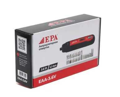 Аккумуляторная отвертка EAA-3.6V (3.6В)