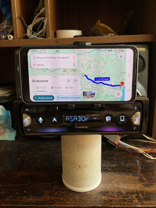 PIONEER SPH-10BT - НОВ МОДЕЛ -USB, Bluetooth радио плеър за кола сд cd