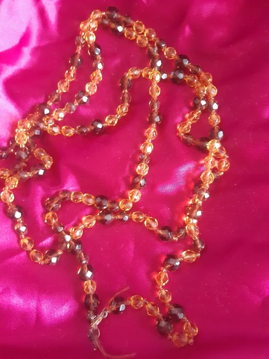 Бусы Чешское стекло Антикаарные