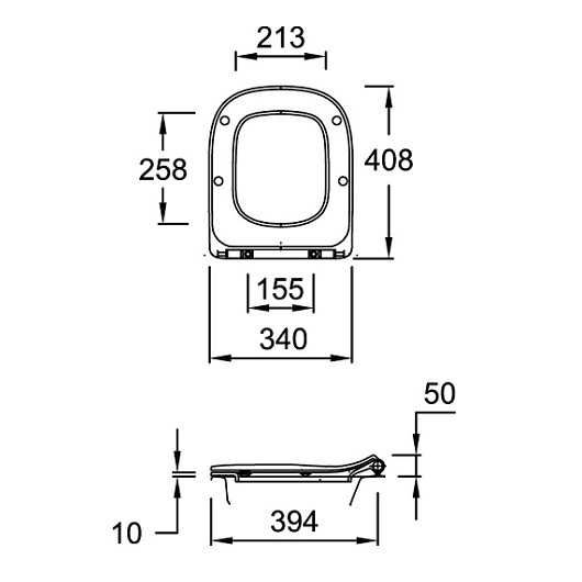 Тоалетна WC седалка/капак Soft Close KOHLER