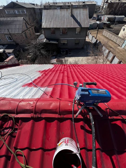 Покраска крыш,ремонт кровли,сварка, кладка