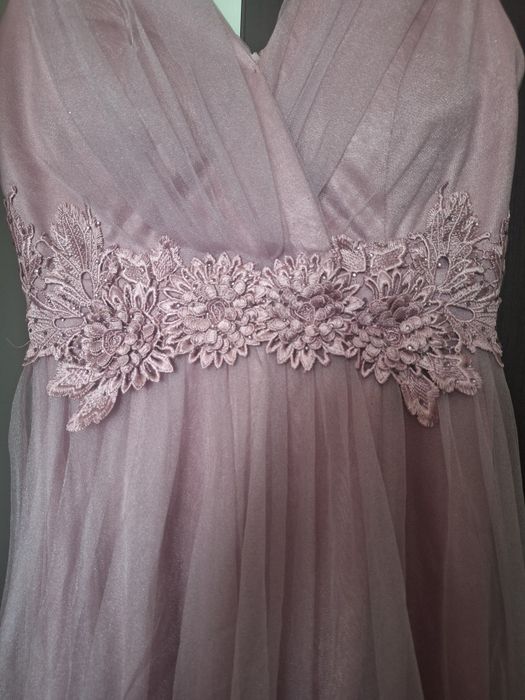 Rochie superba elegantă roz