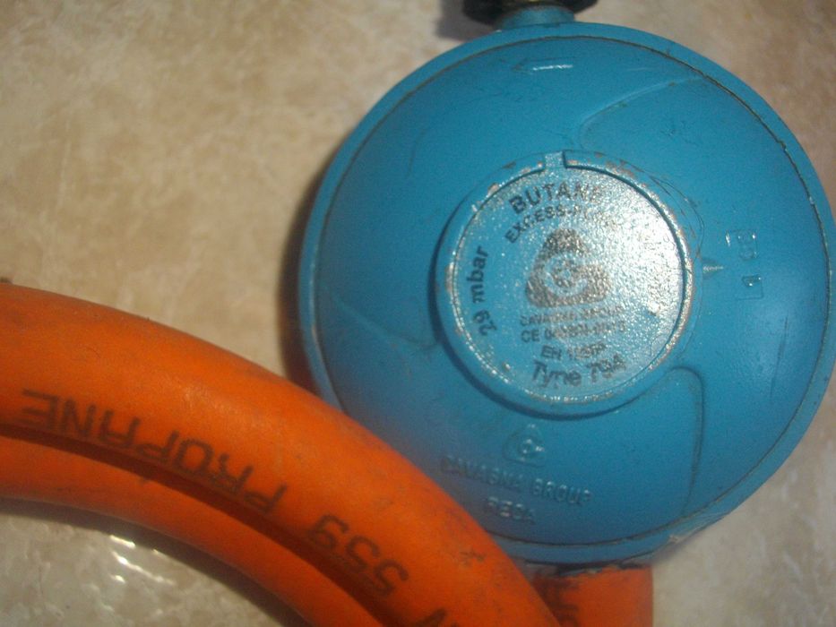 Газови Горелка Маркуч Вентил-Старо Качество/ Редуцир Вентил Газов-Герм