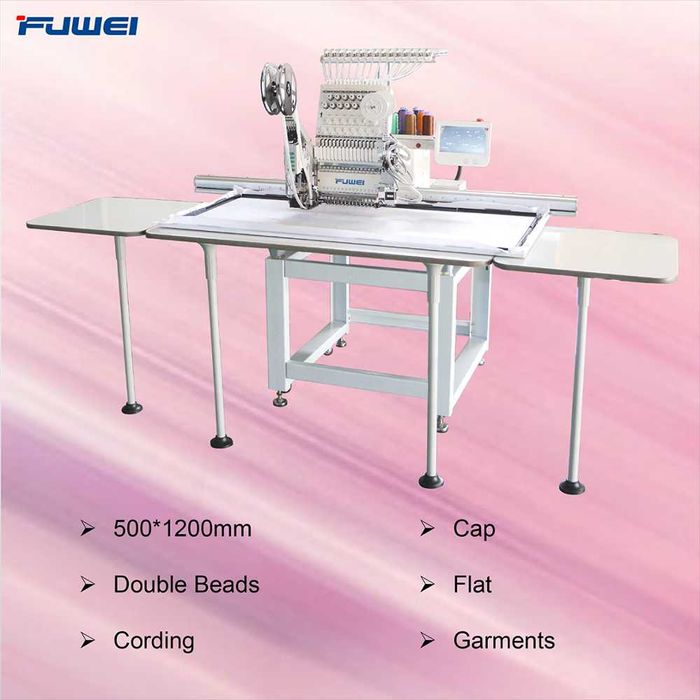 Mașini de brodat FUWEI noi, la cel mai mic preț din România
