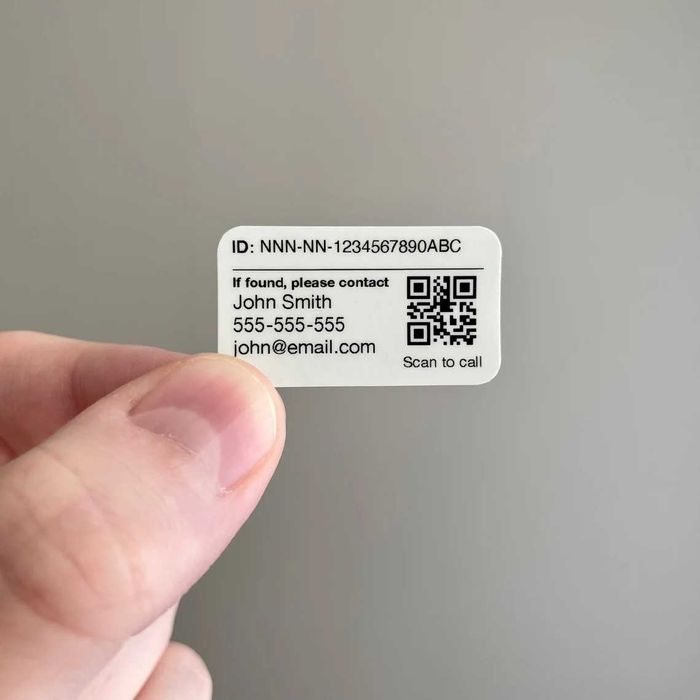 Идентификационни стикери за дрон (4 бр.) - БЛС оператор, ГД ГВА, EASA