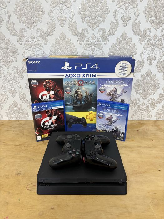 Продается PlayStation 4 slim 1терабайт