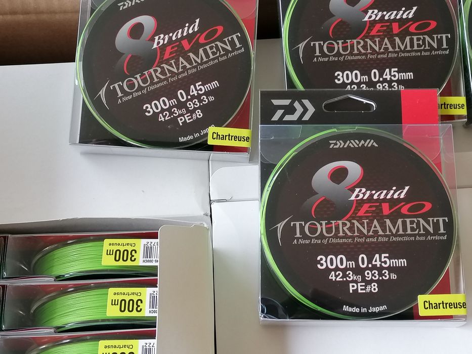 Fir textil Daiwa Tournament 8 Braid Evo