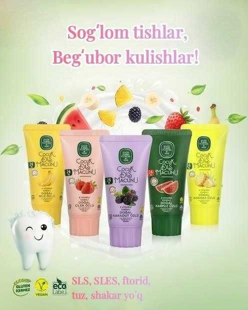 Eyup Sabri Tuncer Bolalar Tish pastasi