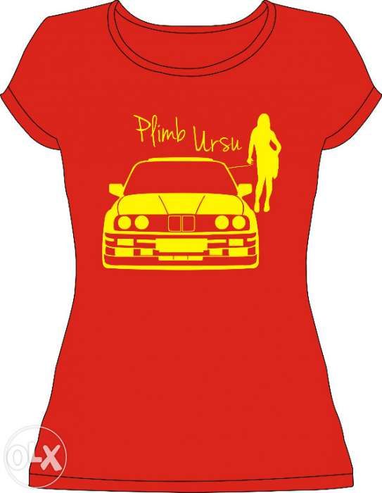 Tricou personalizat "Plimb Ursu" [BMW E30]