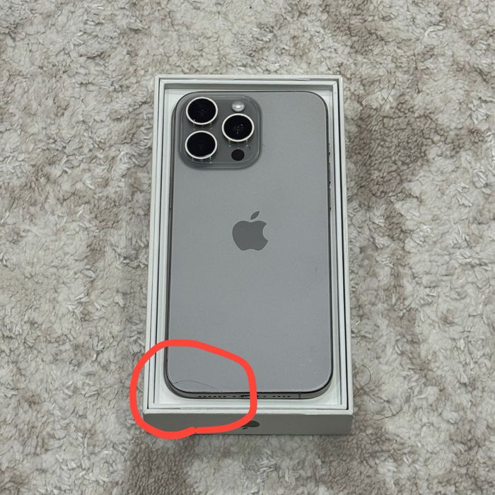 Iphone 15 pro max 512гб с каробкой 755$ срочно