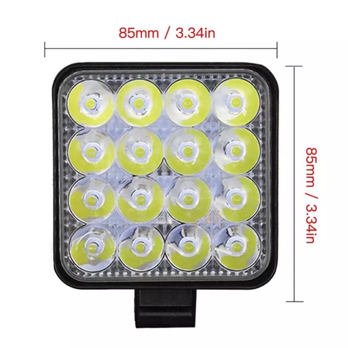 Proiectoare Led Auto / Suv / Camion Off-Road 12V-24V 48W
