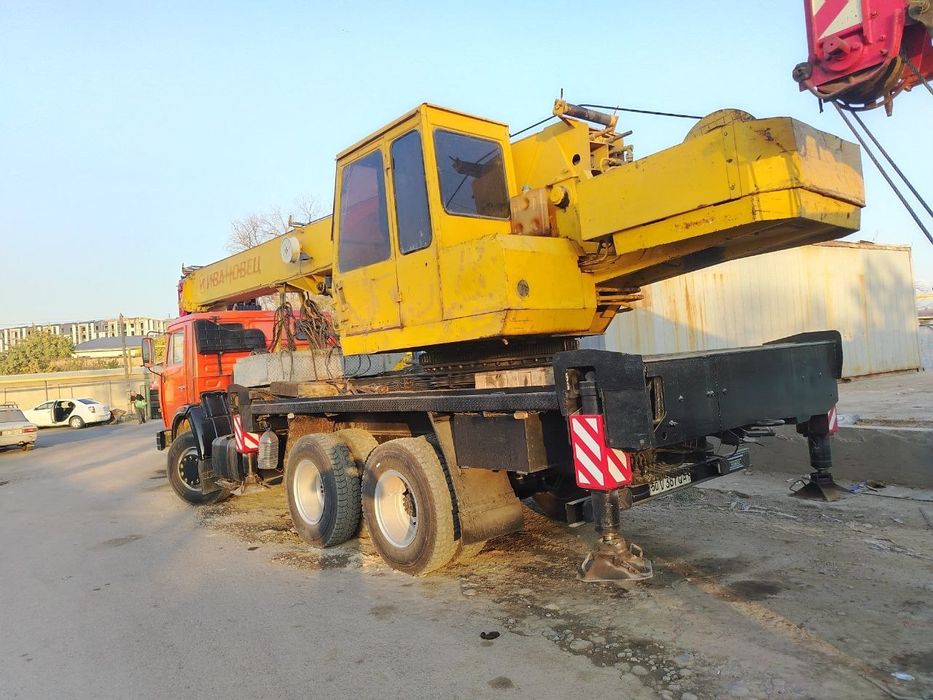 Автокран Камаз Ивановец 25 тоннали СОТИЛАДИ