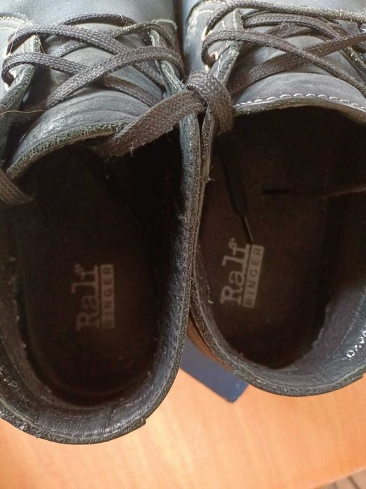 Мужские ботинки из нубука Ralf - осень / весна