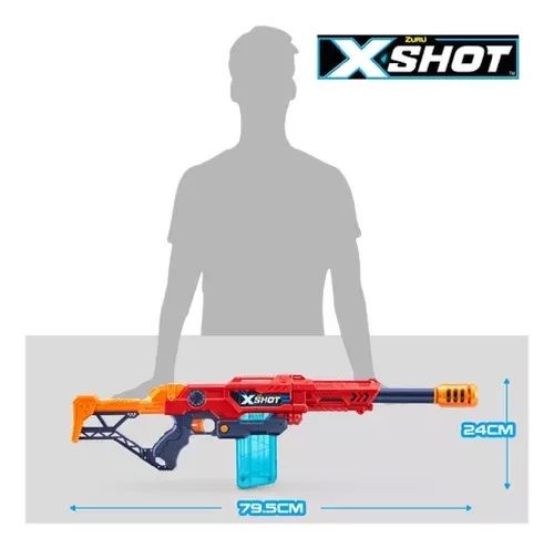 Бластер Zuru X-SHOT Excel Max Attack Максимальная Атака