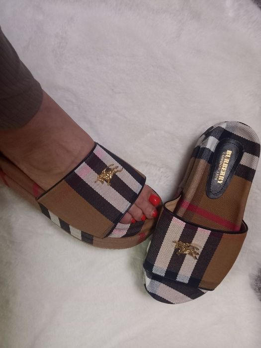 Papuci de dama burberry