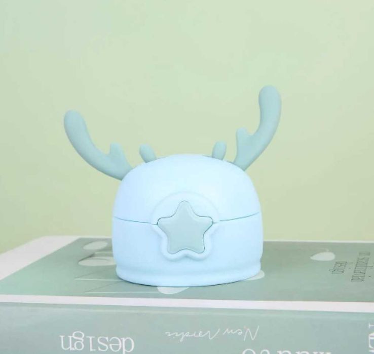 Детска бутилка за вода тип Термос 2 в 1 от неръждаема стомана