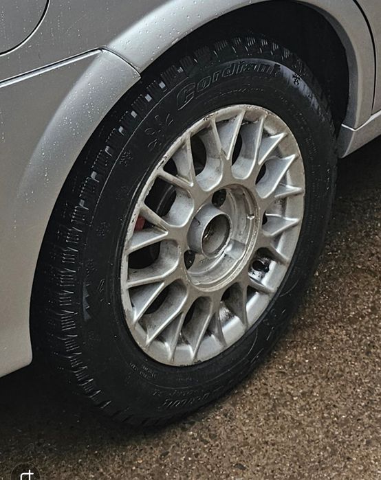 Диски BBS r14  4×100 с зимней резиной