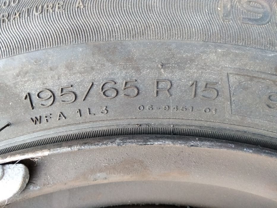 Roată rezerva 195/65/15 Renault Megane 3 1, 5 dci