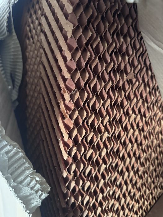 Охлаждающие гофра панели .