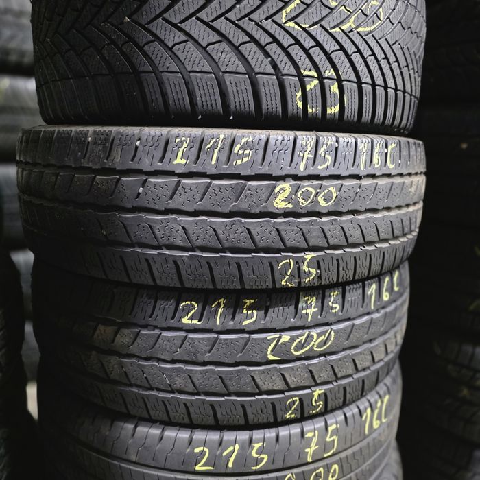 2x 215/75/16C M+S CONTINENTAL 2025 Stare excelenta