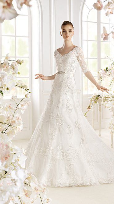 Rochie mireasă PRONOVIAS- model PARSEFAL, măr 36