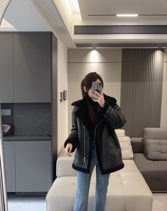 Дубленка женская