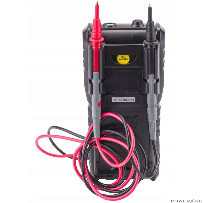 Multimetru digital universal, aparat de masura 10A 1000V, Powermat