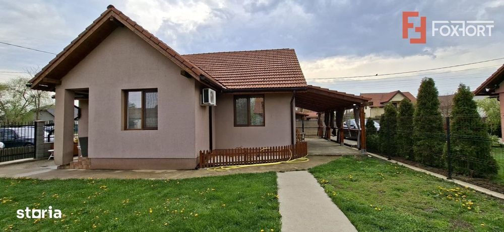 Casa individuala cu 3 camere moderna in Sanmihaiu Roman