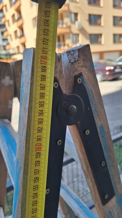 Дървена стълба 1.7 м
