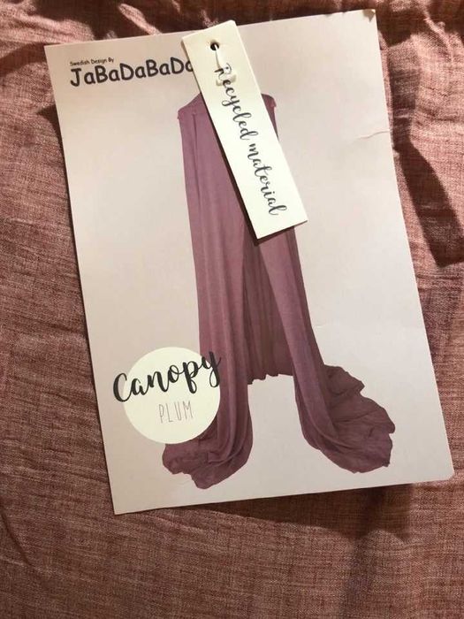 Балдахин за детско легло/стая  Jabadabado - цвят розово-лилав