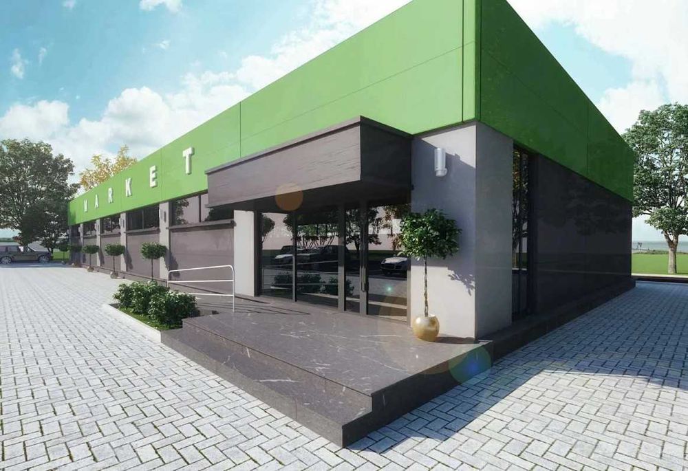 Магазины/Кафе/Офисы | Металлоконструкция | Сэндвич панель под ключ