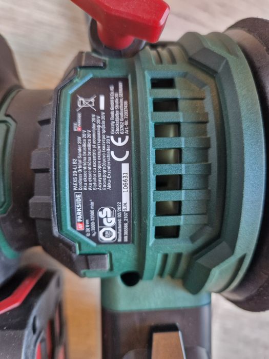 Акумулаторен ексцентършлайф Parkside