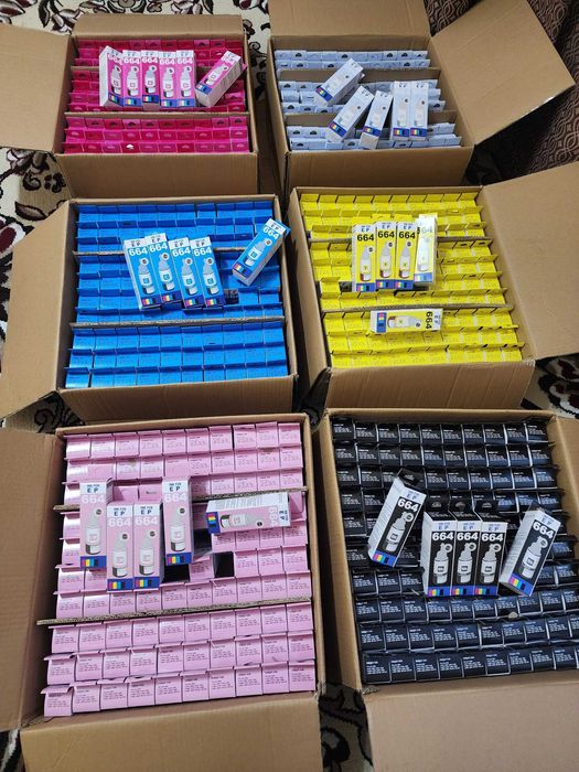 Чернила для принтера EP 664 оптом, Принтер учун сиёх EP 664 оптом