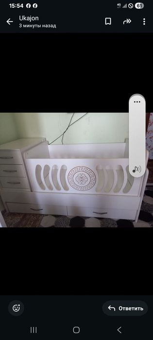 многофункциональная детская кровать-трансформер в идеальном состоянии