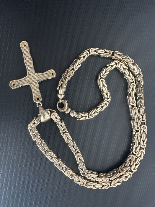 Lant de aur de 14 k-54,31 gr