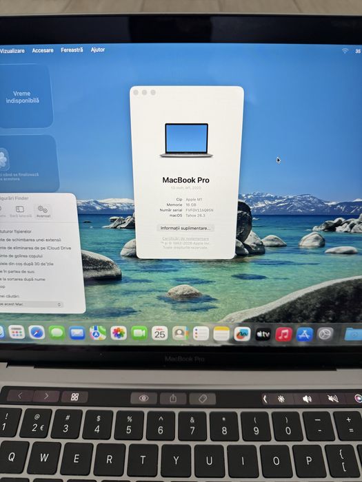 MacBook Pro m1 2020 | 16gb ram | 512Gb Ssd Bucuresti Sectorul 6
