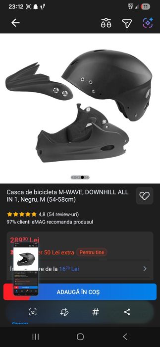 CASCA  FULL  FACE black
