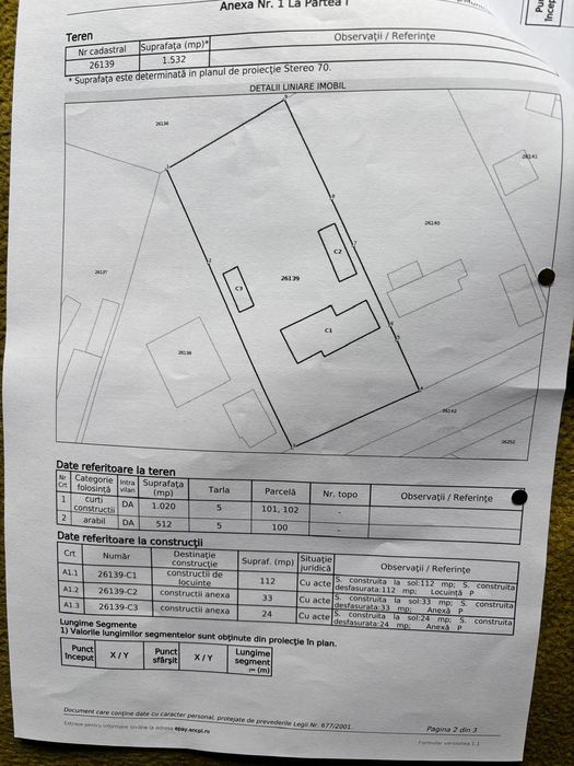Teren intravilan cu casa Mavrodin
