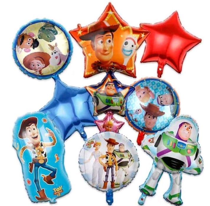Парти сет балони Star Wars, Хари Потър, Toy Story и влакчето Томас