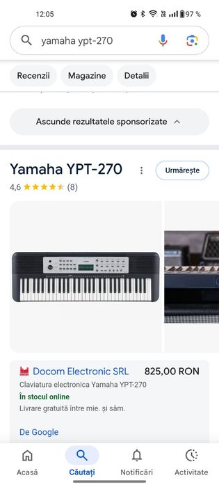 Orga Yamaha YPT-270