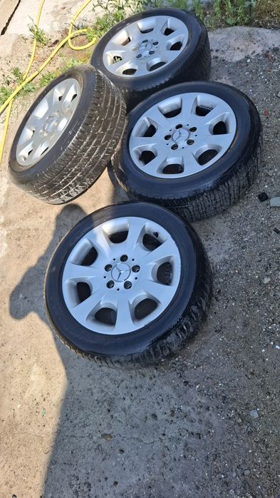Джанти с гуми за Мерцедес W203 5×112
