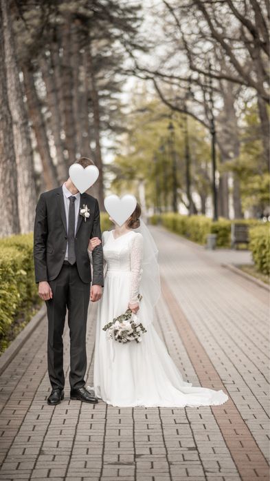 Очень красивое свадебное платье