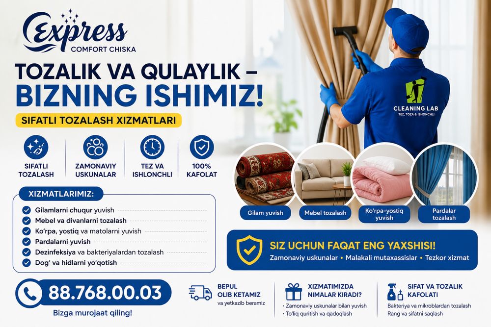 Gilam yuvish hizmati