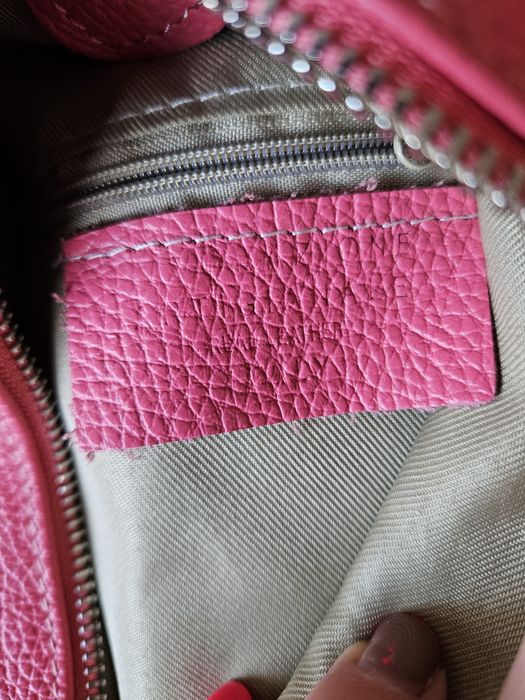 Италианска естествена кожена елегантна раница топ качество